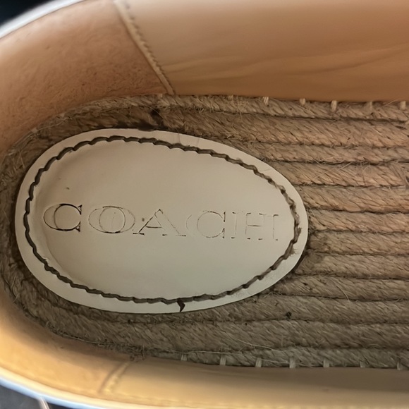 Coach Collins Coated Canvas Espadrilles - Picture 4 of 4